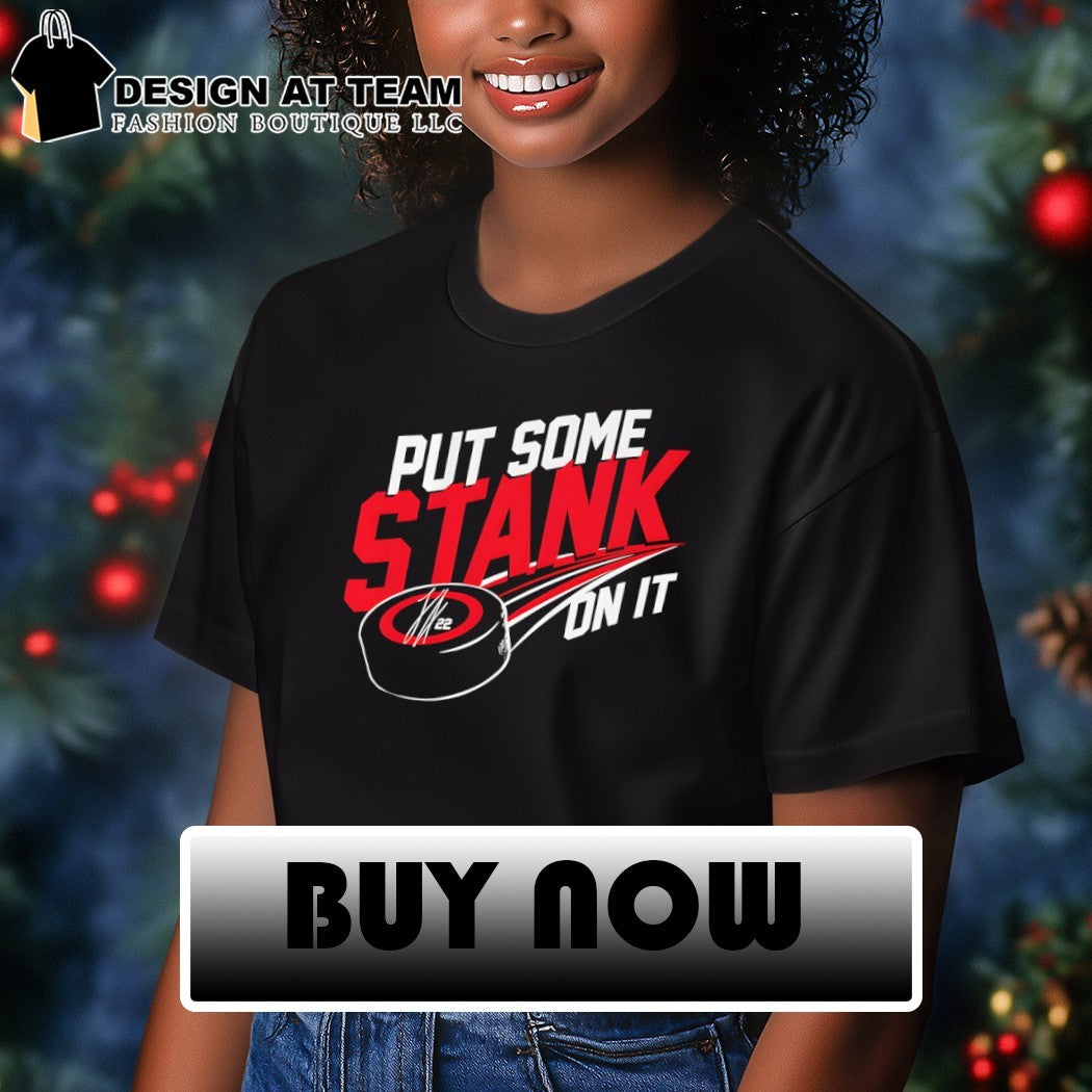 Logan Stankoven Carolina Hurricanes Put Some Stank On It shirt