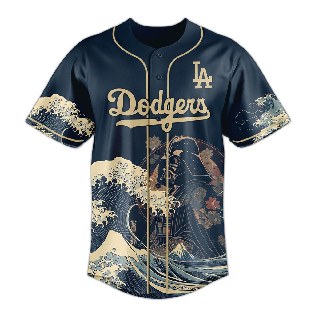 Lord Darth Vader LA Dodgers 2025 Japan Edition Jersey