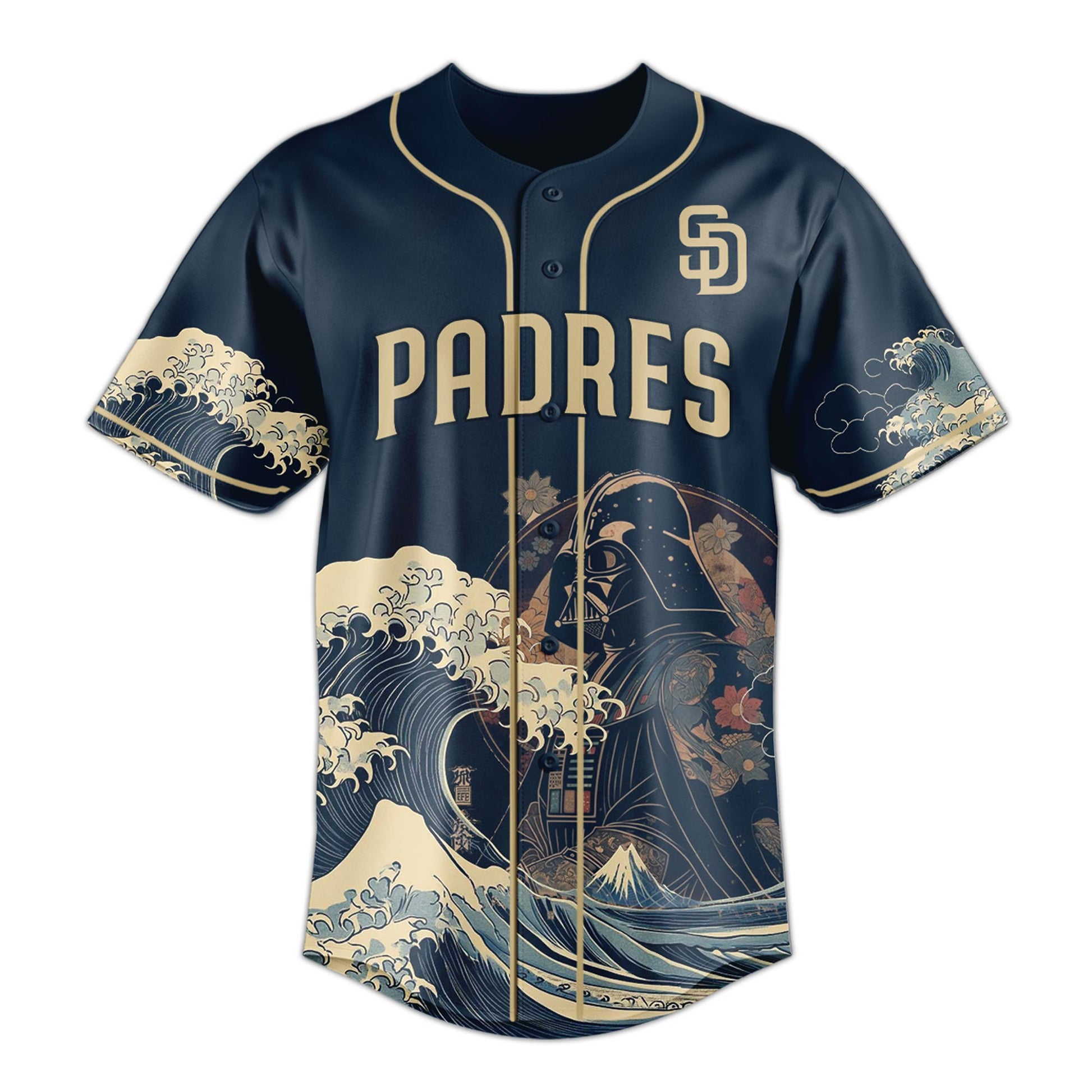 Lord Darth Vader San Diego Padres 2025 Japan Edition Jersey