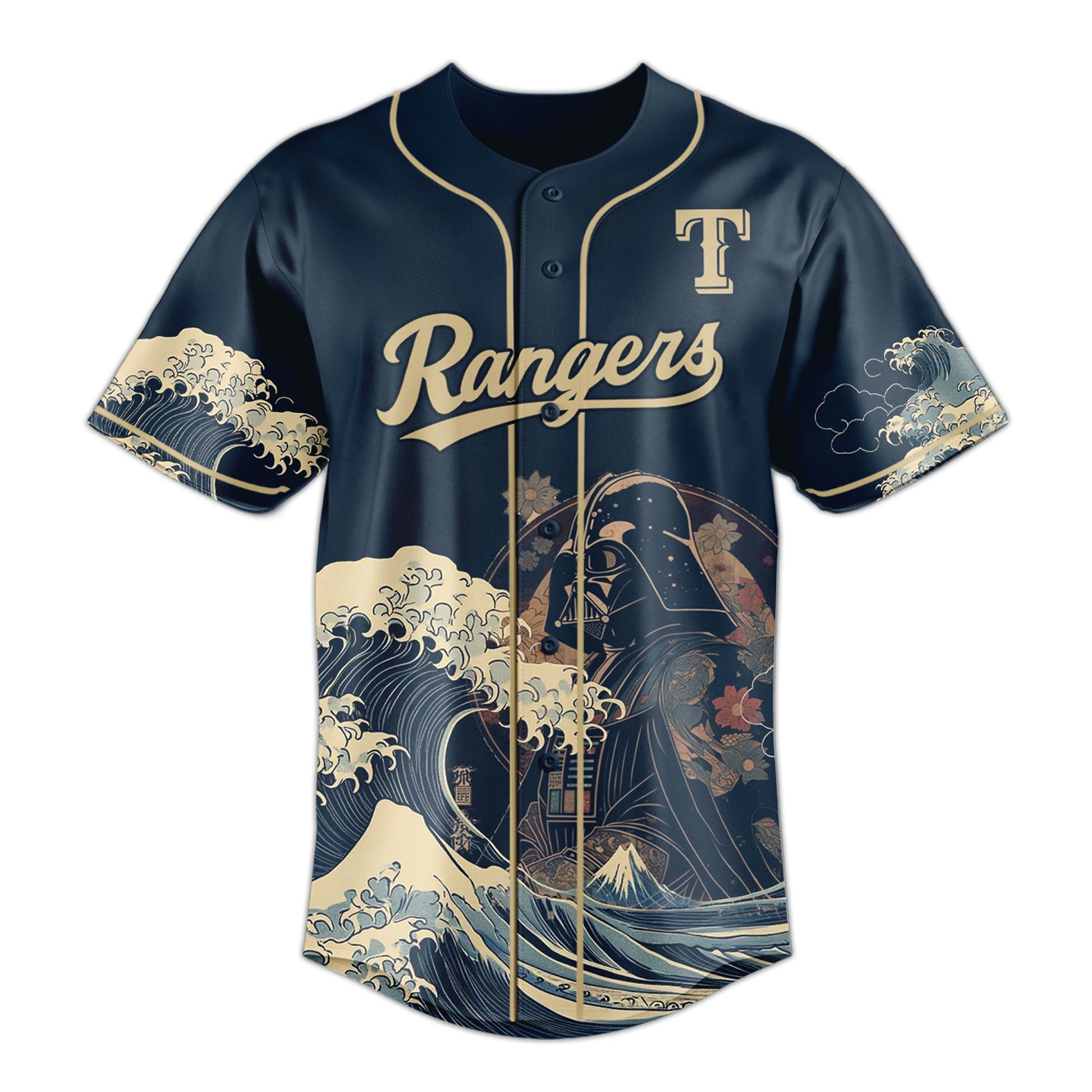 Lord Darth Vader Texas Rangers 2025 Japan Edition Jersey