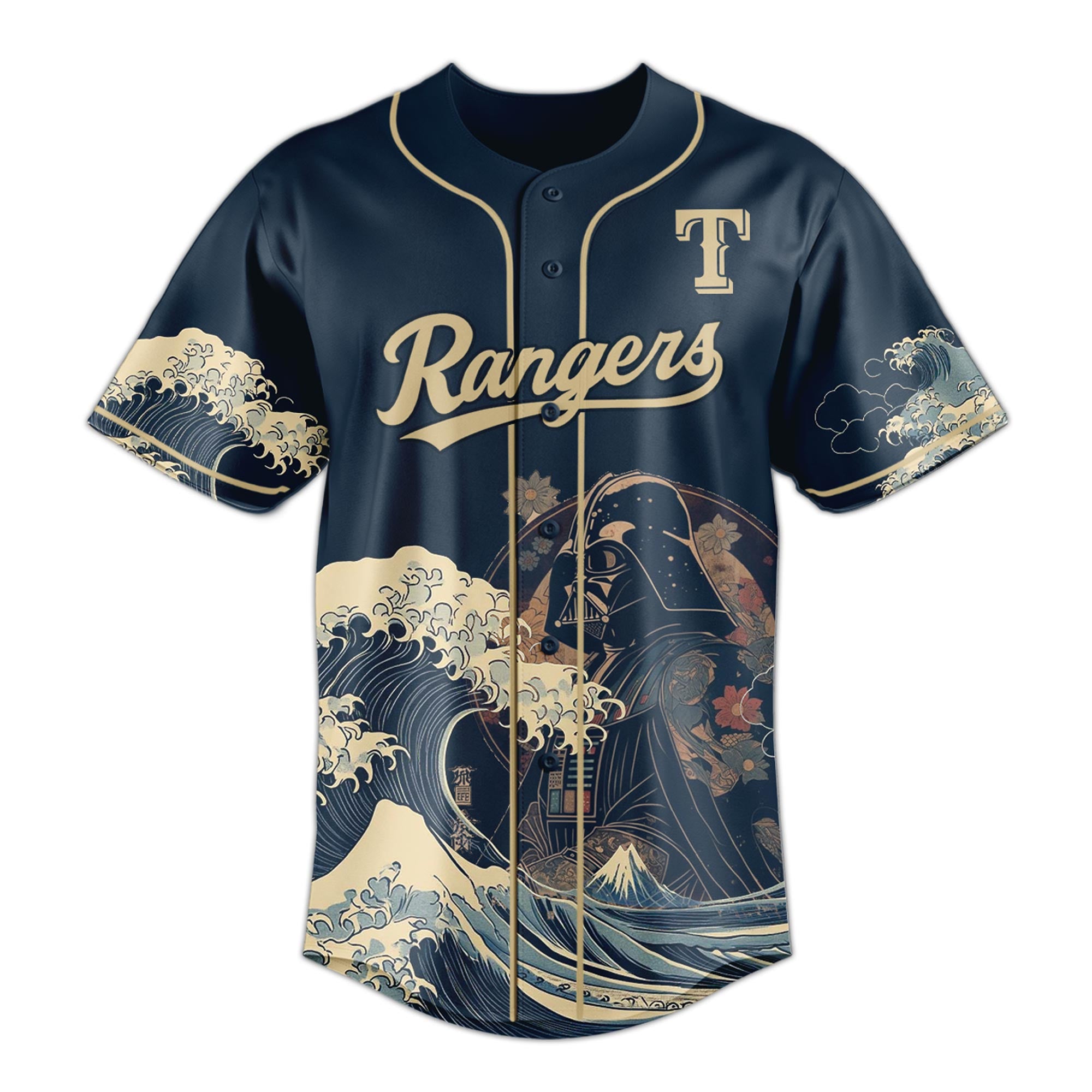 Lord Darth Vader Texas Rangers 2025 Japan Edition Jersey
