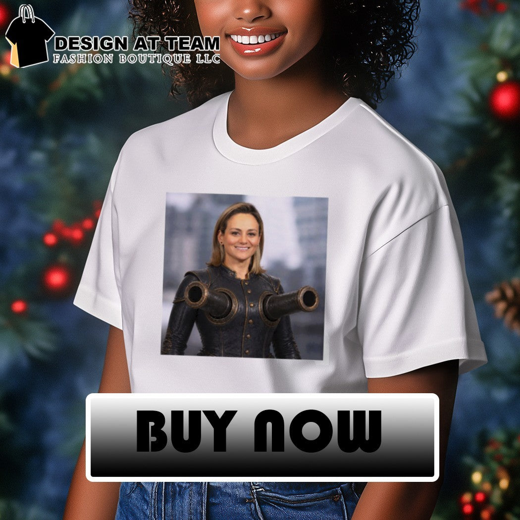 Lorna Hajdini I bet your little asian fish head wife doesn’t have these cannons shirt