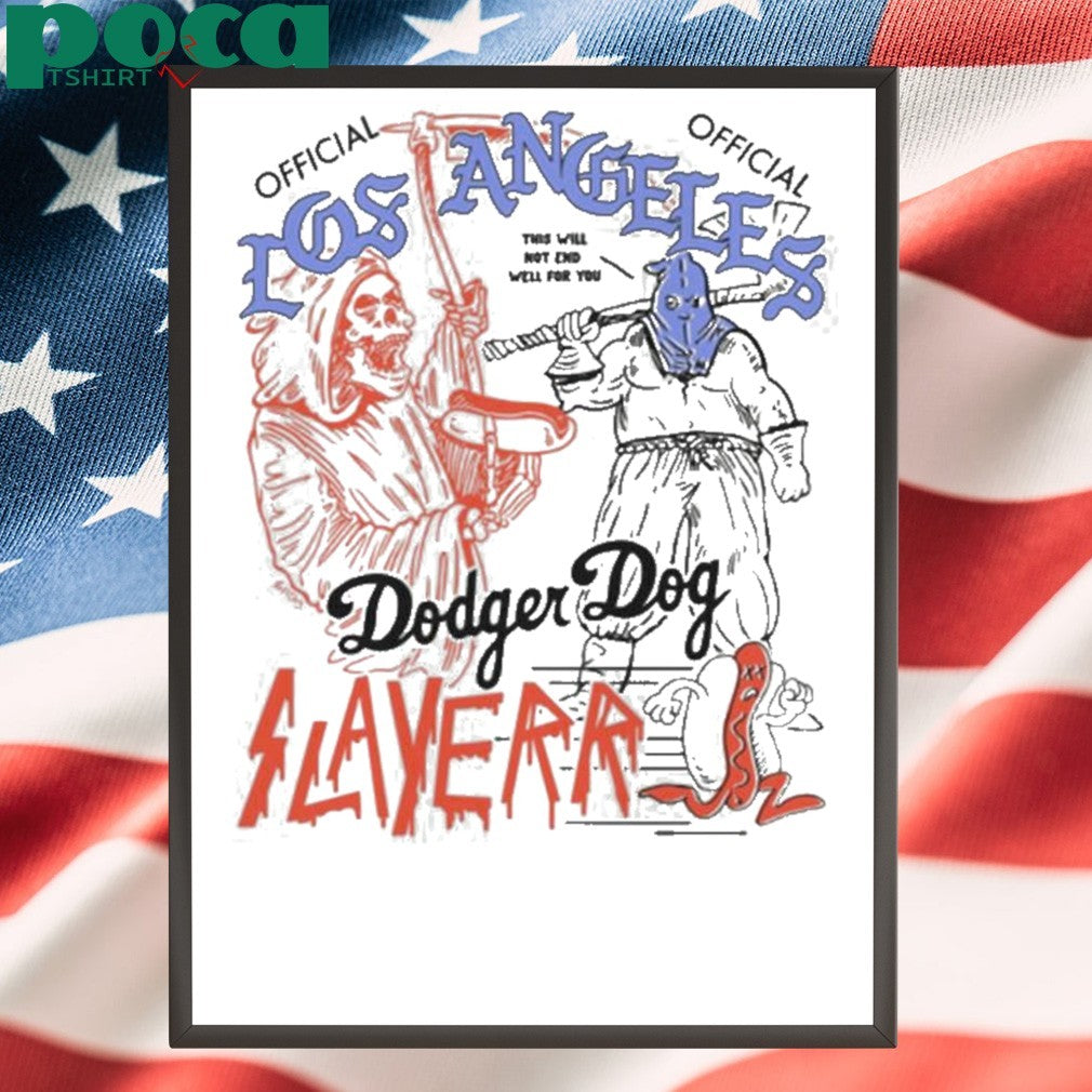 Los Angeles Dodger Dog Flavour Graphic shirt