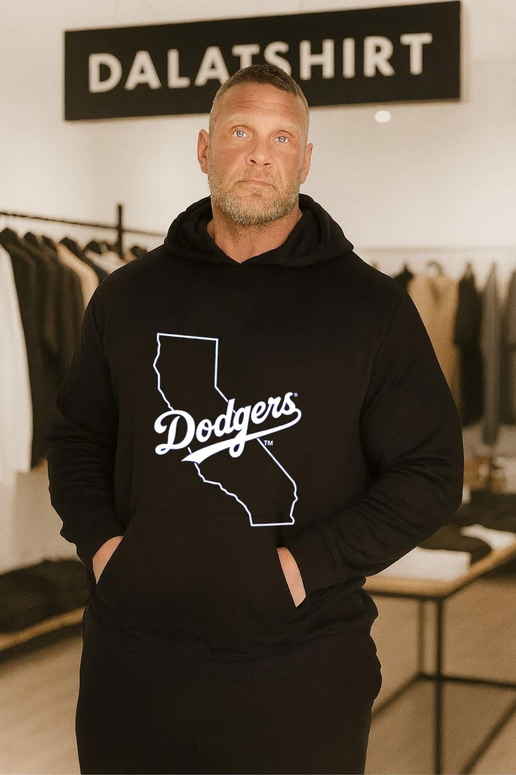 Los Angeles Dodgers California State Map Logo shirt