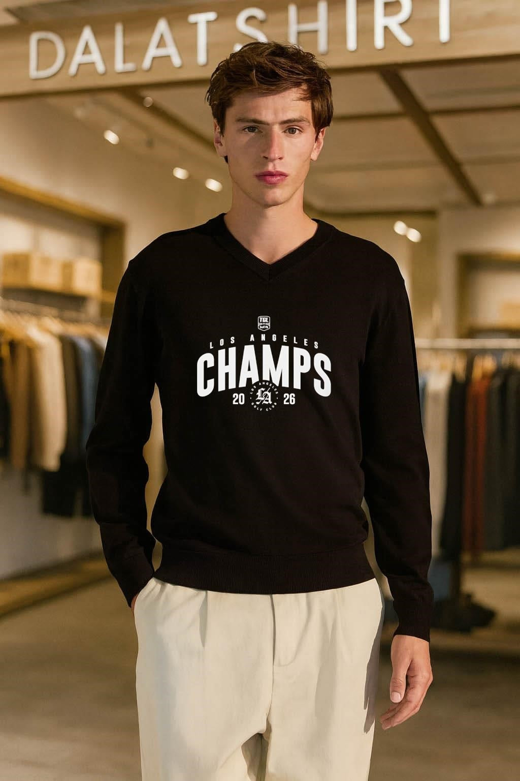 Los Angeles Golf Club 2026 TGL Champs Digitally Printed Graphics shirt