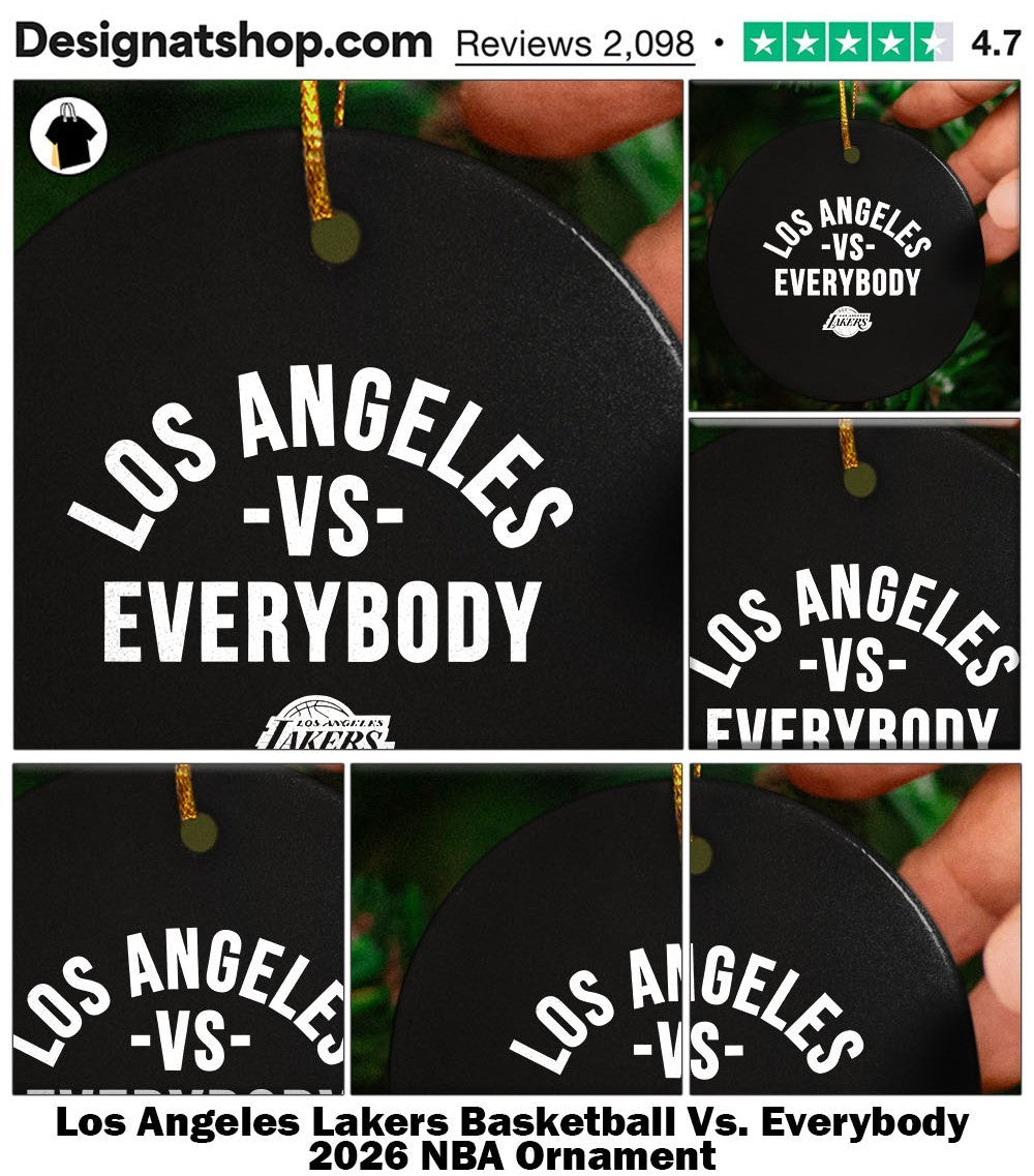 Los Angeles Lakers Basketball Vs. Everybody 2026 NBA shirt