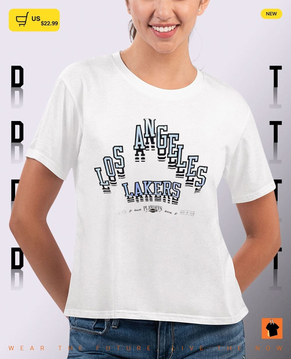 Los Angeles Lakers repeat Basketball Playoffs 2026 NBA logo shirt
