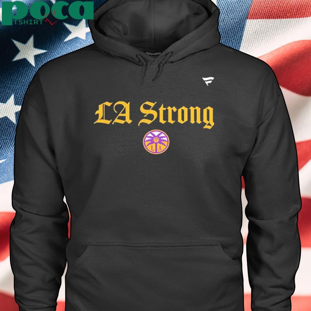 Los Angeles Sparks Fanatics Unisex LA Strong Fleece Pullover Shirt
