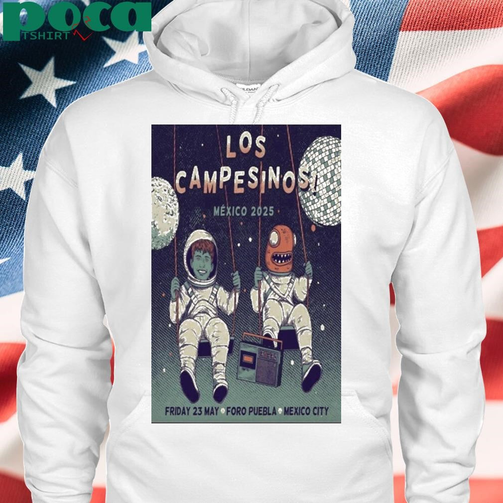 Los Campesinos May 23 2025 Foro Puebla Poster T Shirt