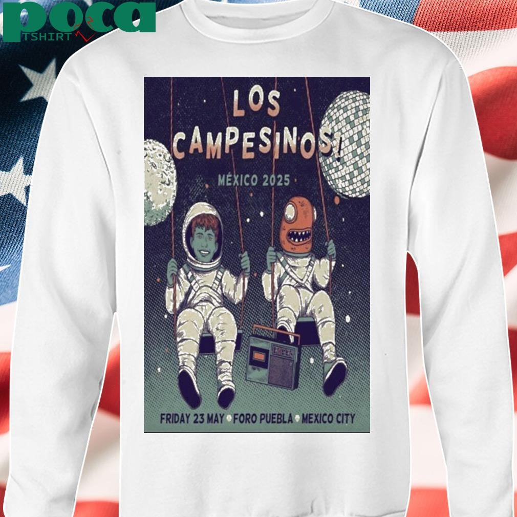 Los Campesinos May 23 2025 Foro Puebla Poster T Shirt