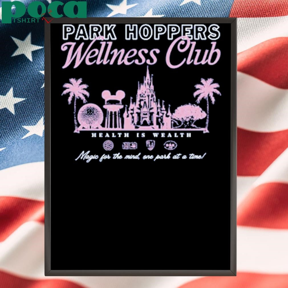 Lost Bros Park Hopper Wellness Club New Shirt