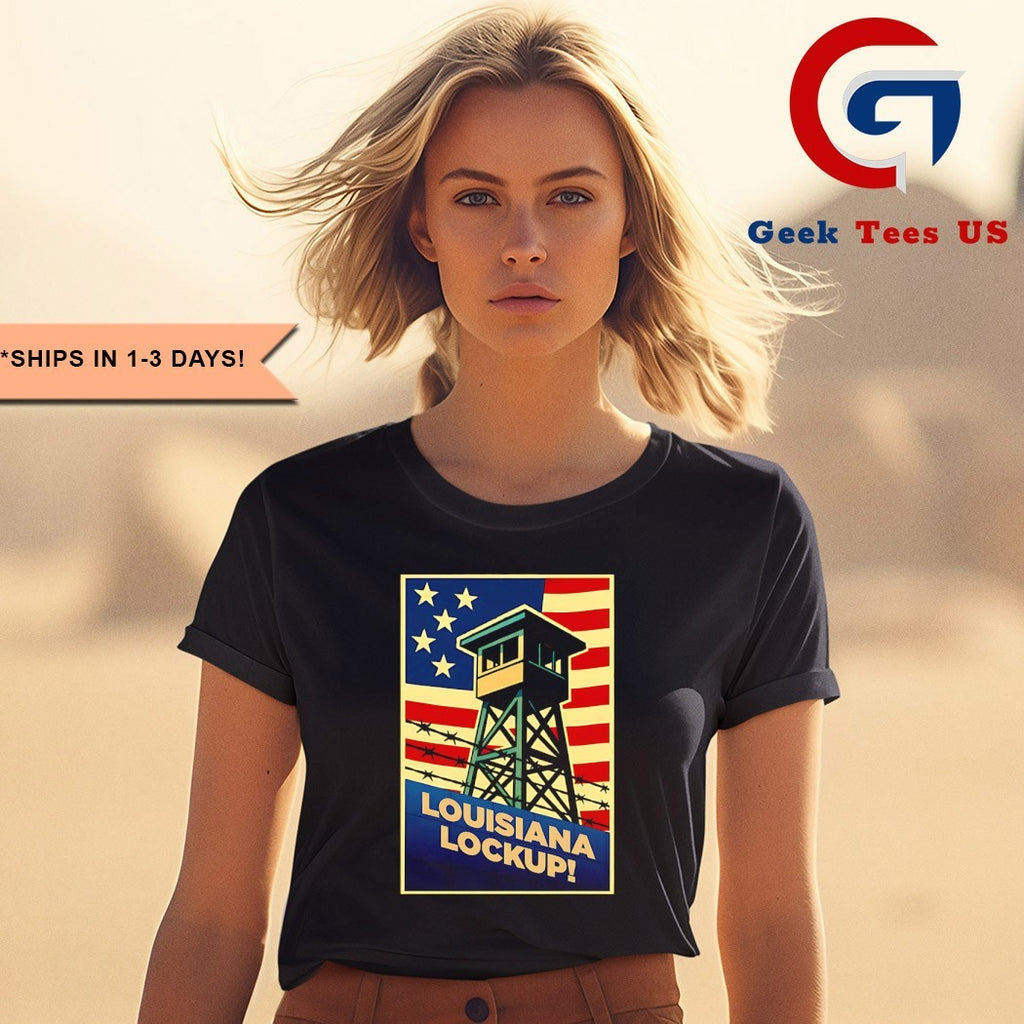 Louisiana lockup shirt