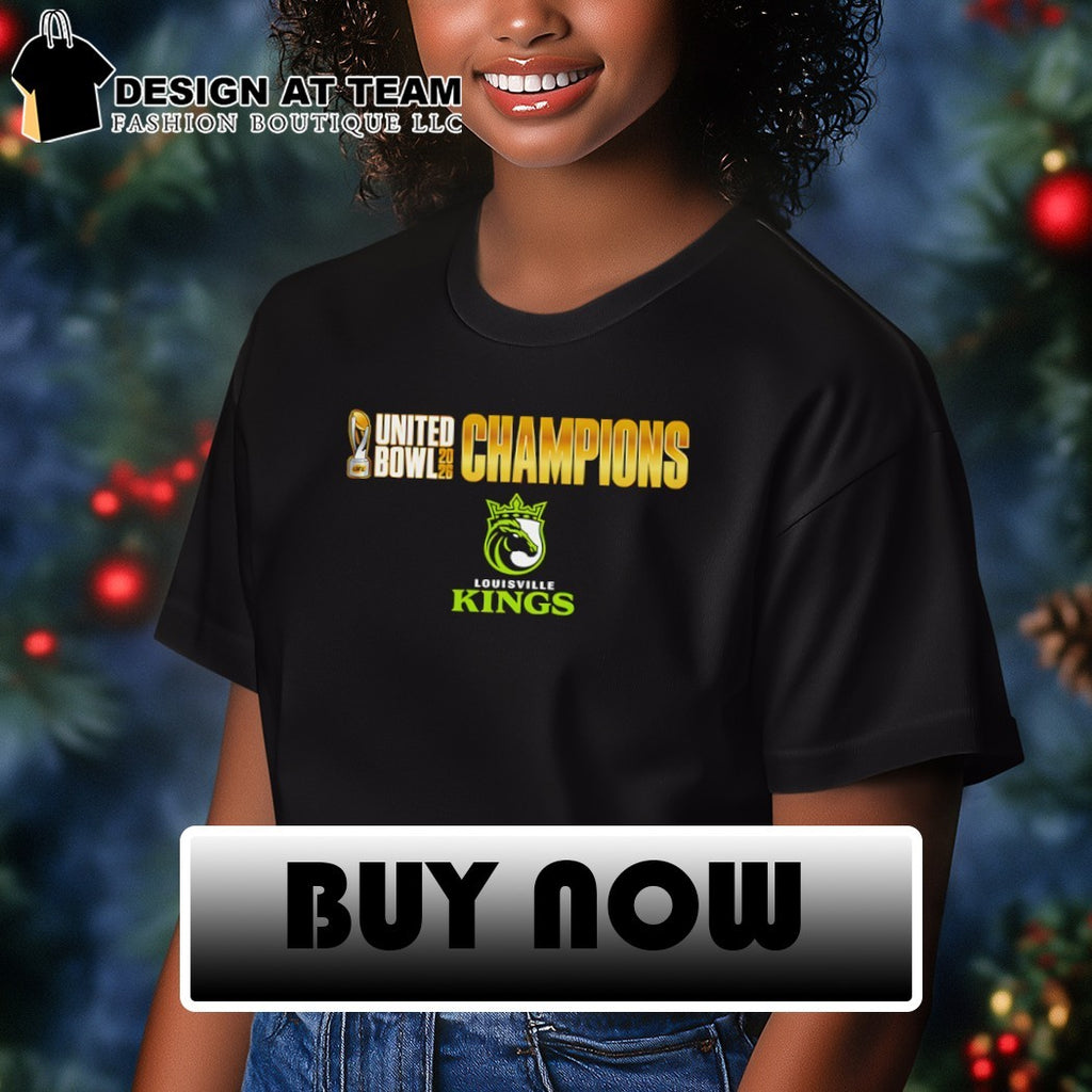 Louisville Kings UFL United Bowl 2026 Champions shirt
