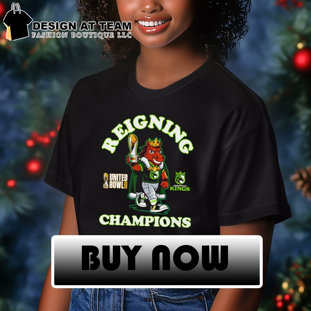 Louisville Kings UFL United Bowl 2026 Mascot Champions shirt