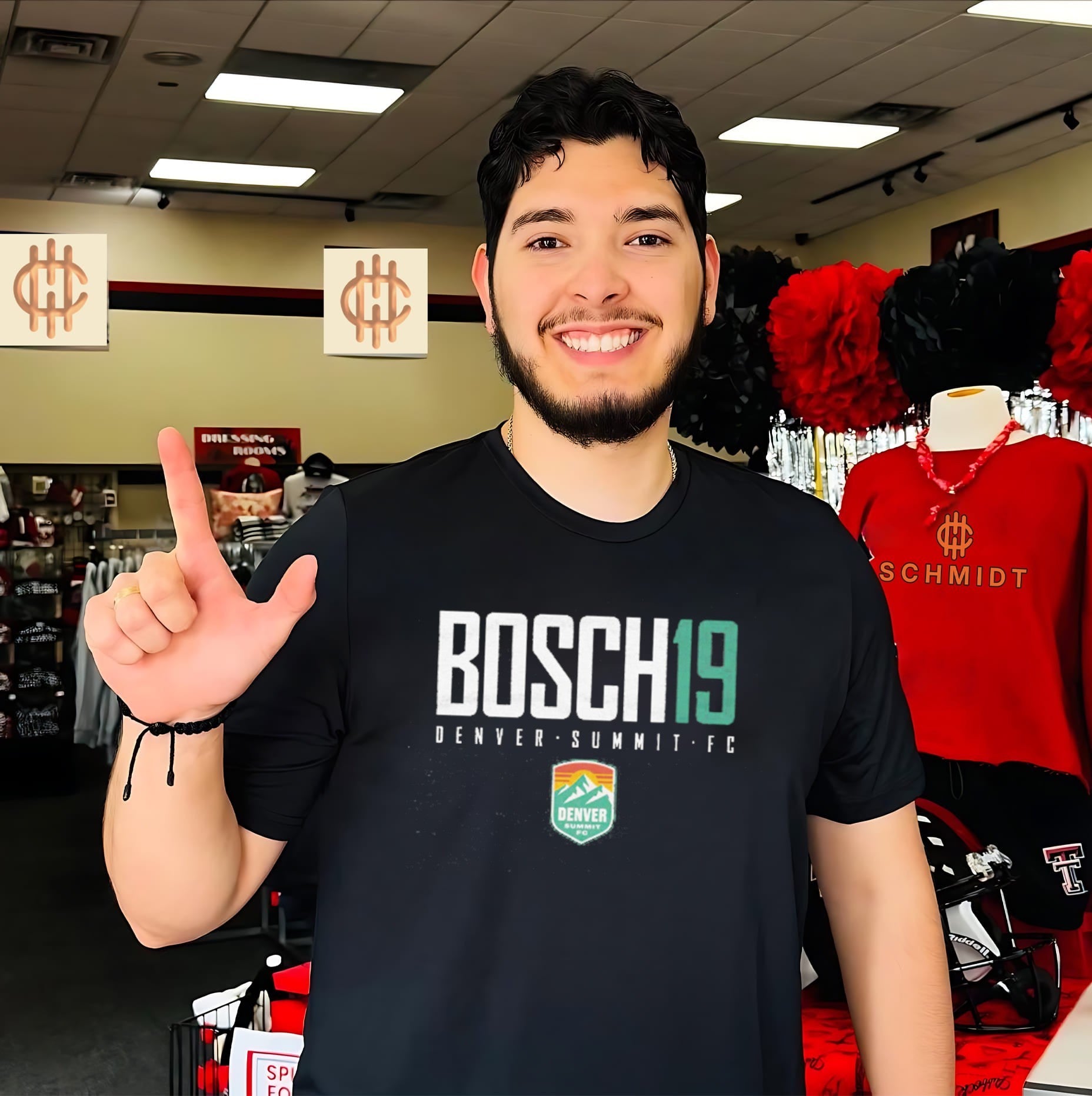 Lourdes Bosch 19 Denver Summit FC Soccer shirt