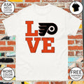 Love Philadelphia Flyers Hockey NHL 2026 logo shirt