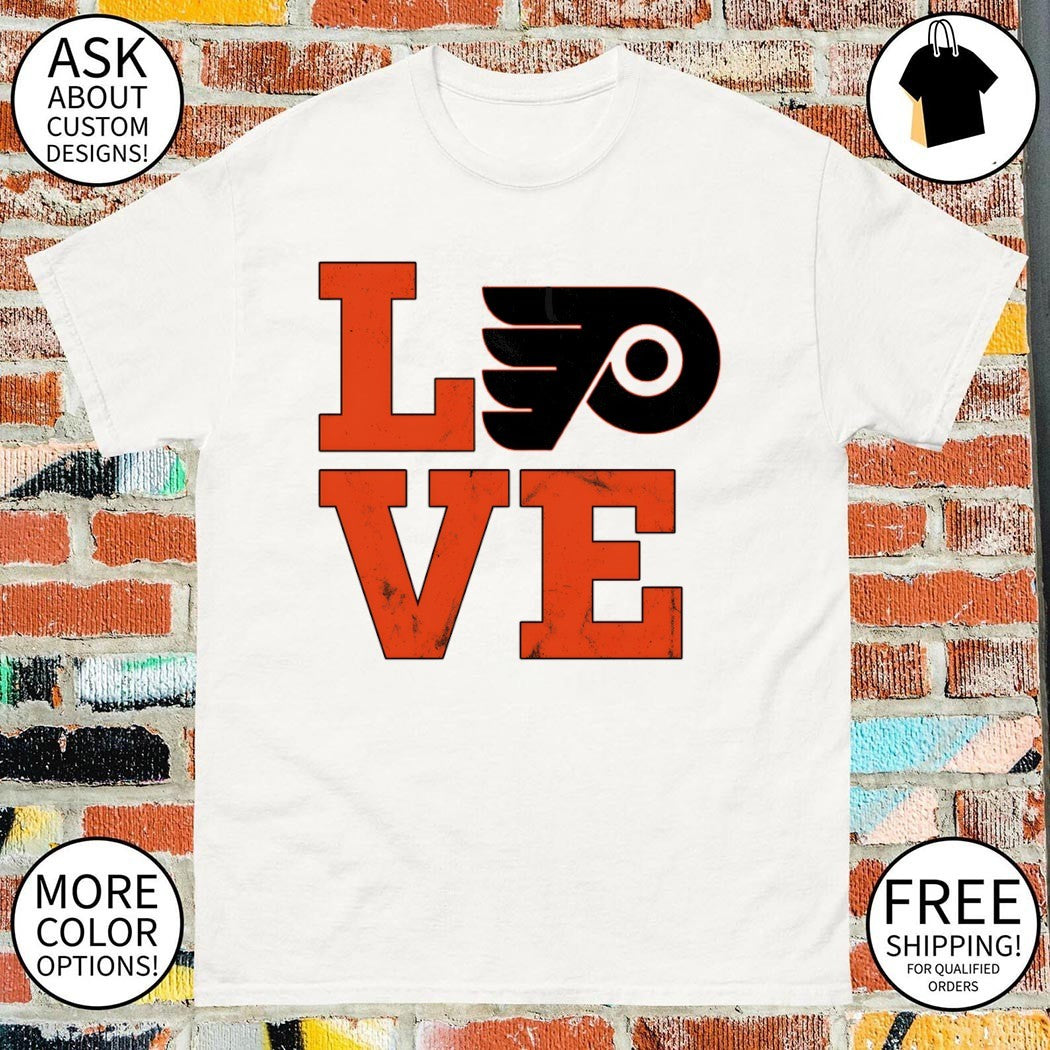 Love Philadelphia Flyers Hockey NHL 2026 logo shirt