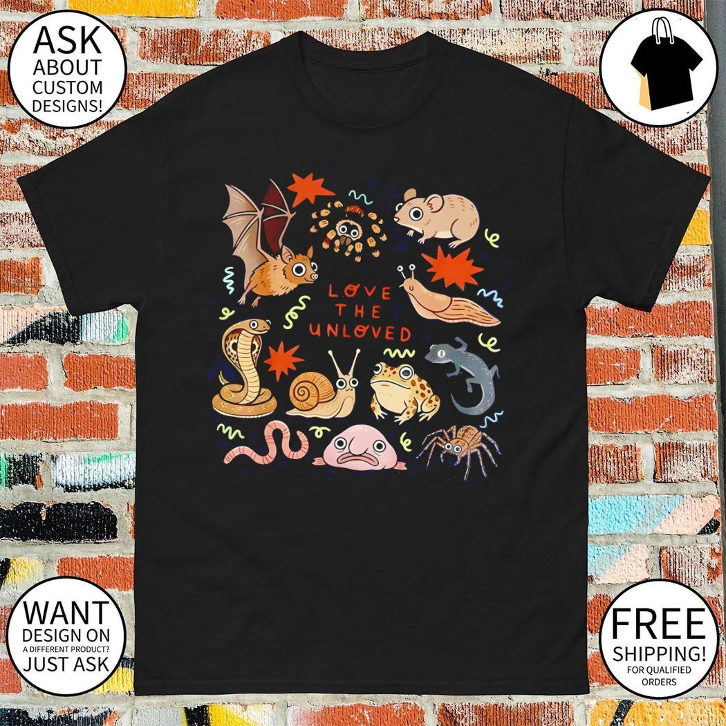 Love the unloved cute weird animal vintage shirt