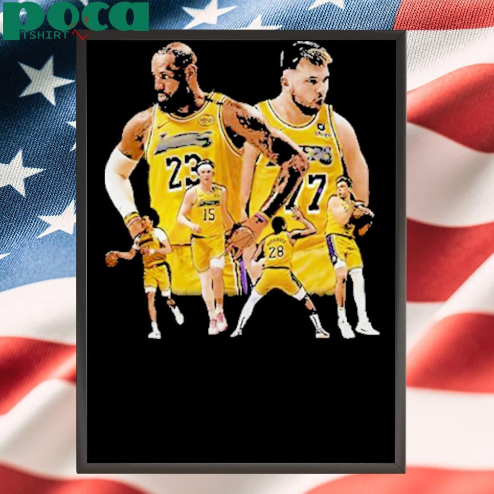 Luka Doncic, LeBron Los Angeles Lakers 2025 Shirt