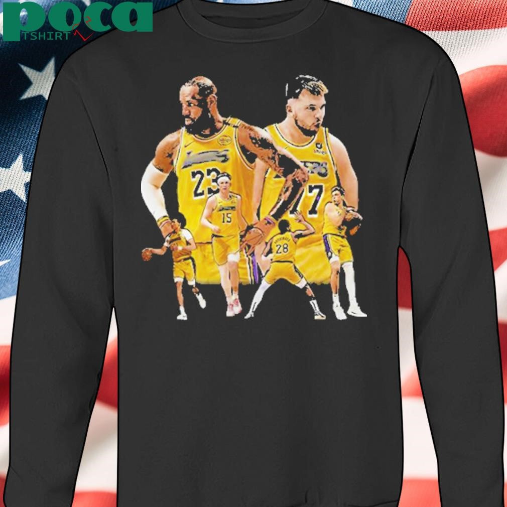 Luka Doncic, LeBron Los Angeles Lakers 2025 Shirt