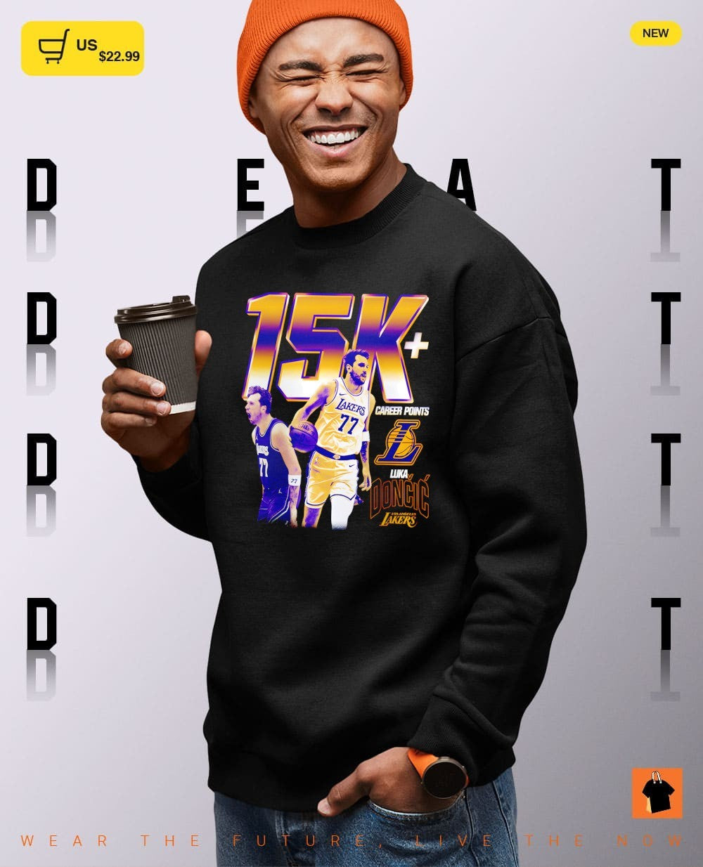 Luka Doncic Los Angeles Lakers Basketball 15,000 Points Milestone shirt