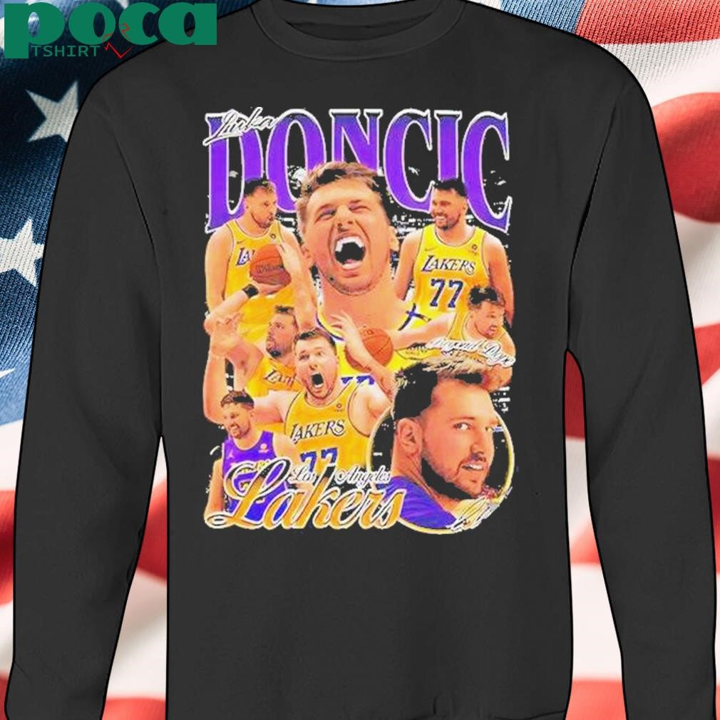Luka Doncic Los Angeles Lakers Nba Basketball Graphic Poster Shirt