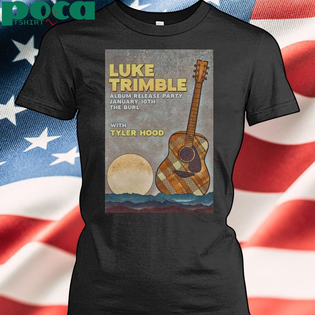 Luke Trimble At The Burl In Lexington KY On Jan 10 2025 Tour Poster T-Shirt