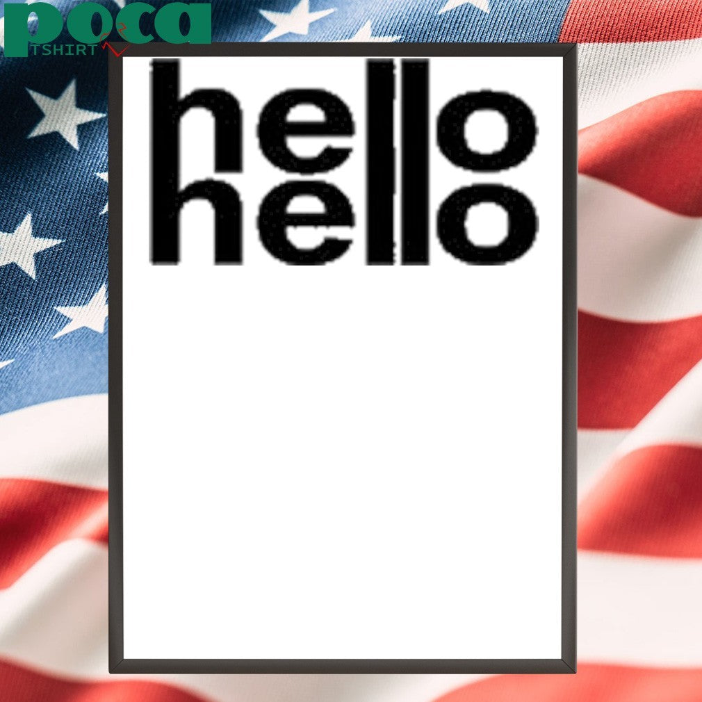 Lululuvely Hello Hello Shirt