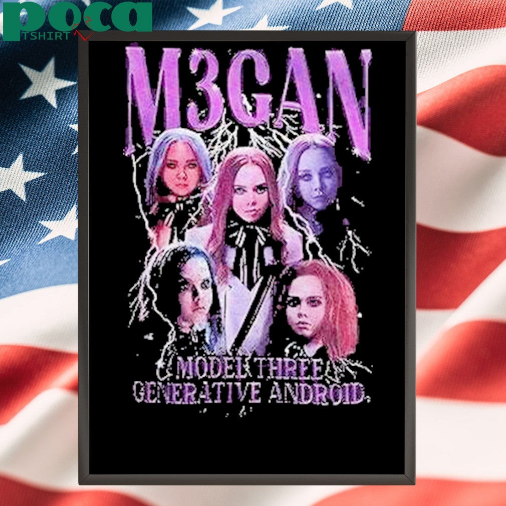 M3gan Model Three Generative Android Shirt