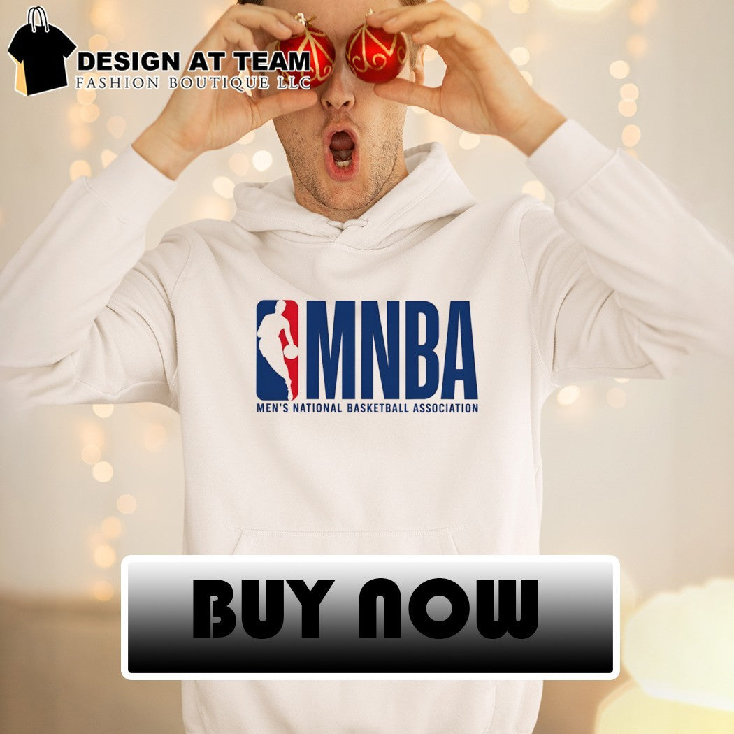 MNBA Basketball Men’s National Basketball Association logo shirt