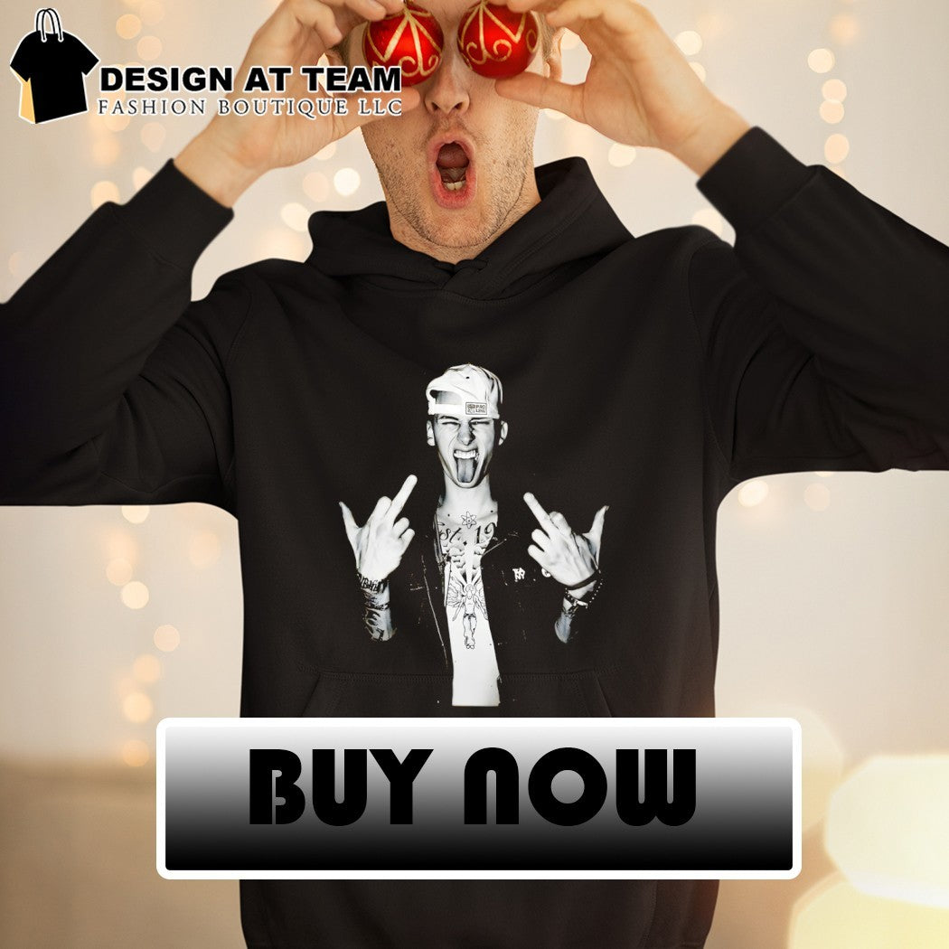 Machine Gun Kelly middle finger MGK Lost Americana Tour 2026 shirt