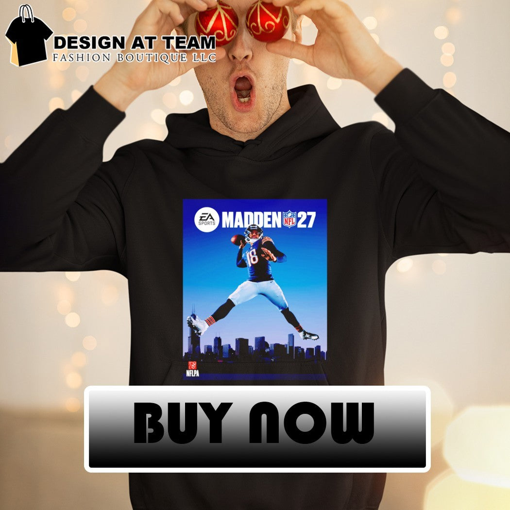 Madden 27 And Caleb Williams The jump Cover Athlete shirt