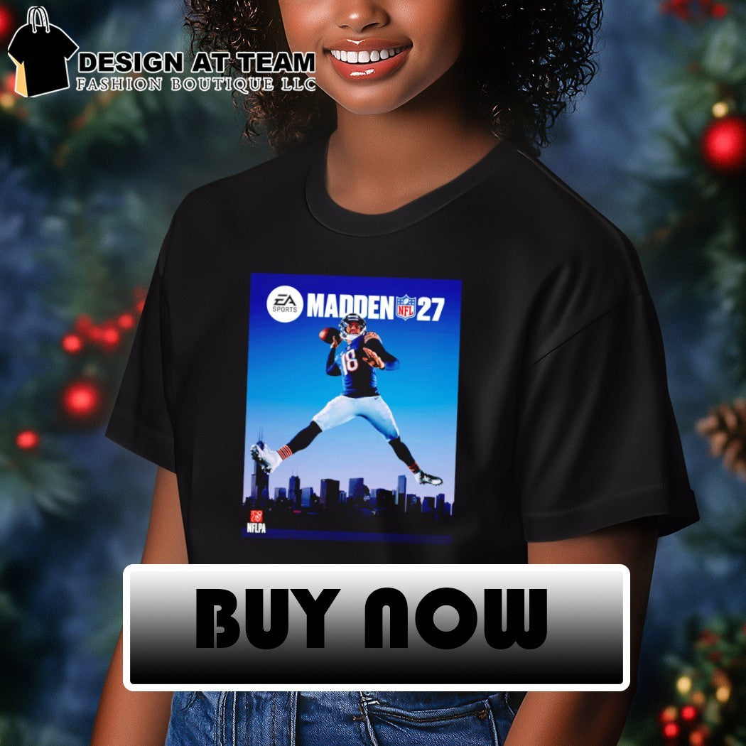 Madden 27 And Caleb Williams The jump Cover Athlete shirt
