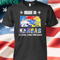 Made In Kansas Sports Team A Long Long Time Ago Map Logo Shirt