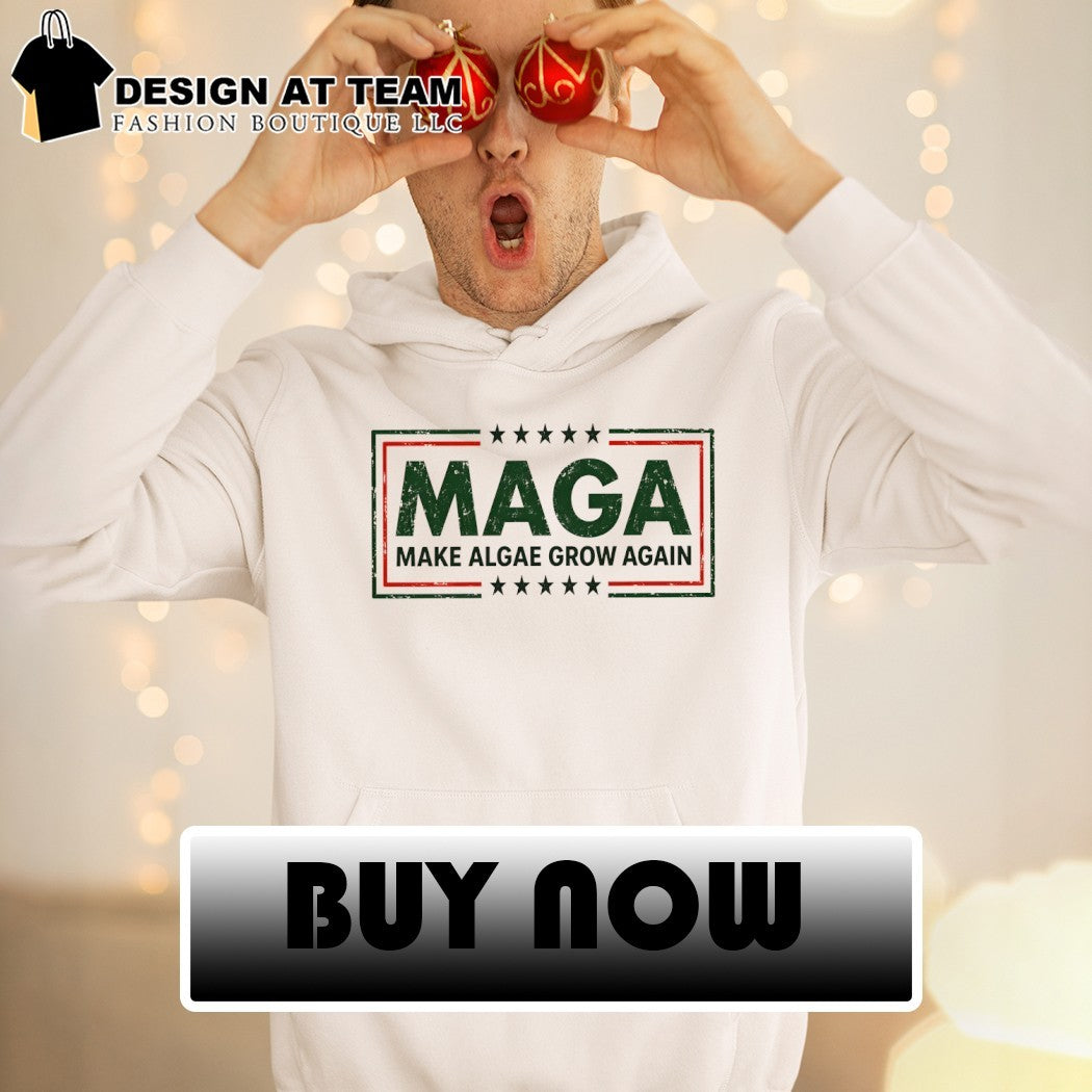 Maga Make Algae Grow Again Political Parody Meme Team Algae 2026 shirt