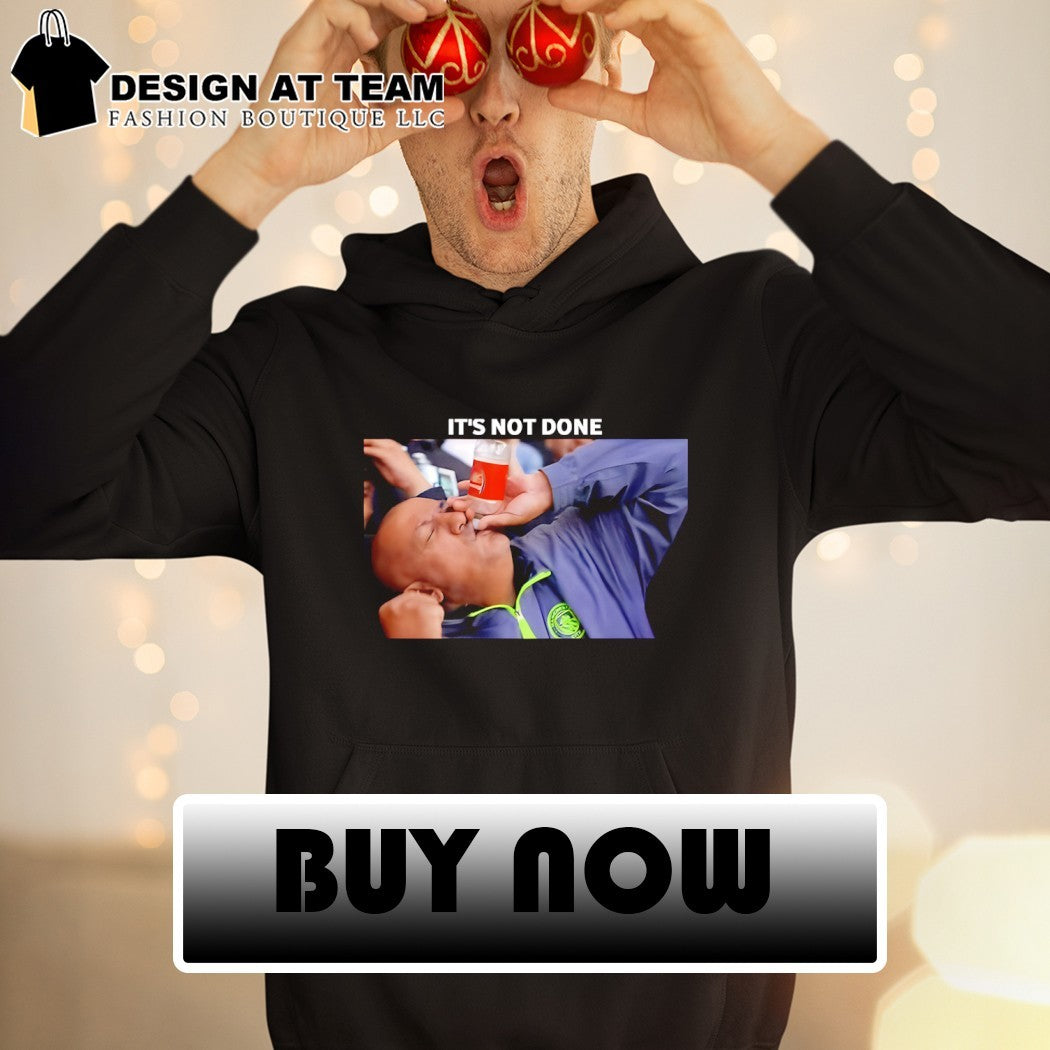 Manchester City Fan drink Arsenal FC it’s not done funny meme shirt