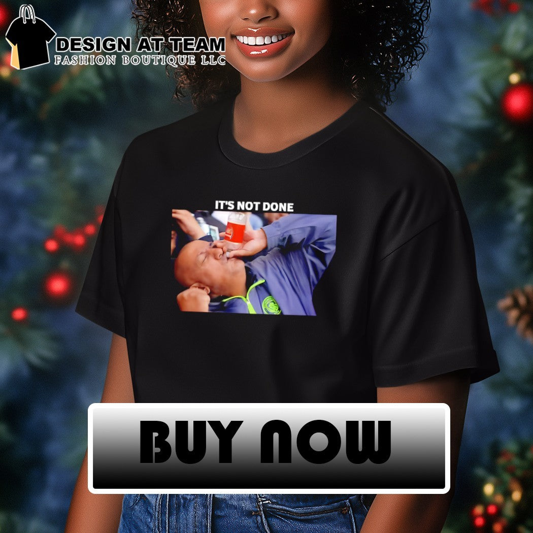Manchester City Fan drink Arsenal FC it’s not done funny meme shirt