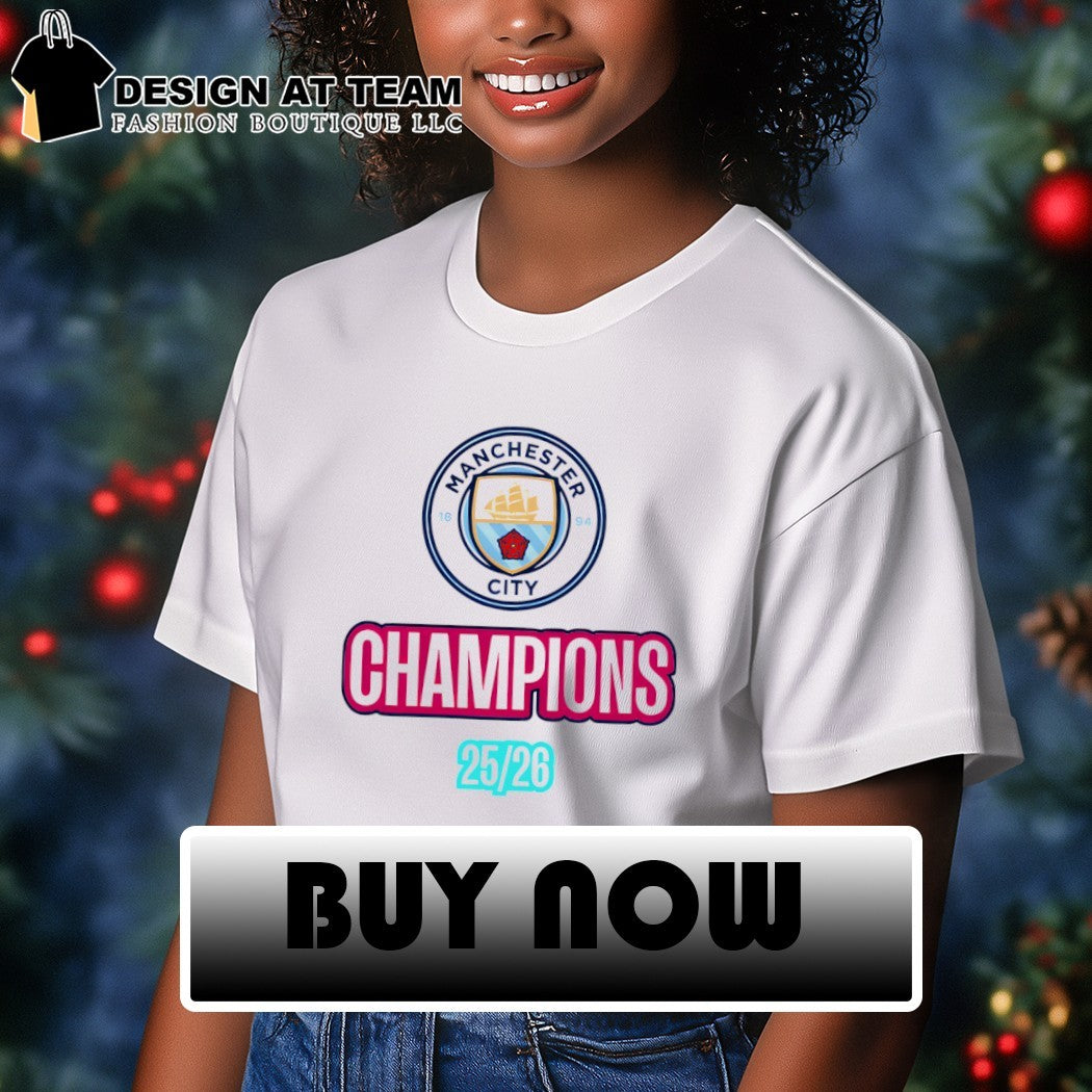 Manchester City Football Club 1894 Champions 25 26 shirt