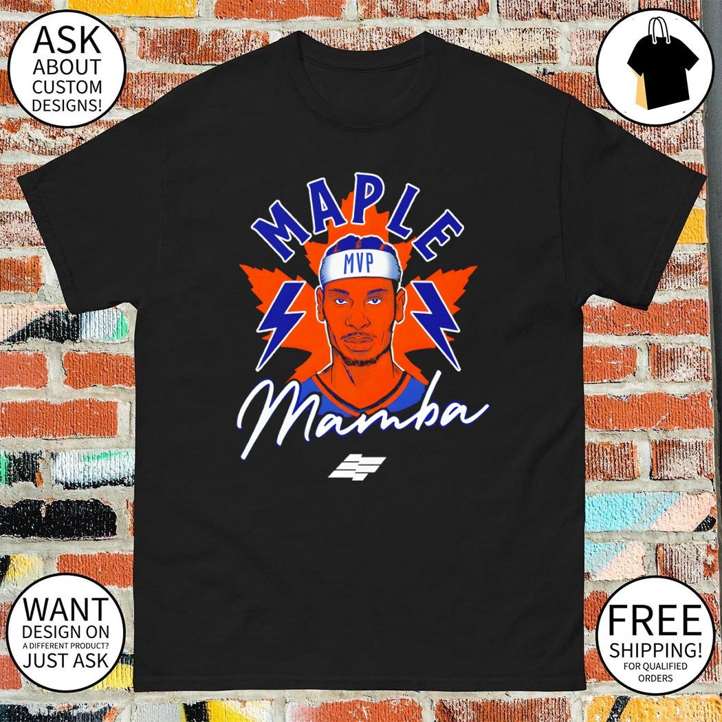 Maple Mamba Shai Gilgeous-Alexander Oklahoma City Thunder BAsketball NBA 2026 shirt