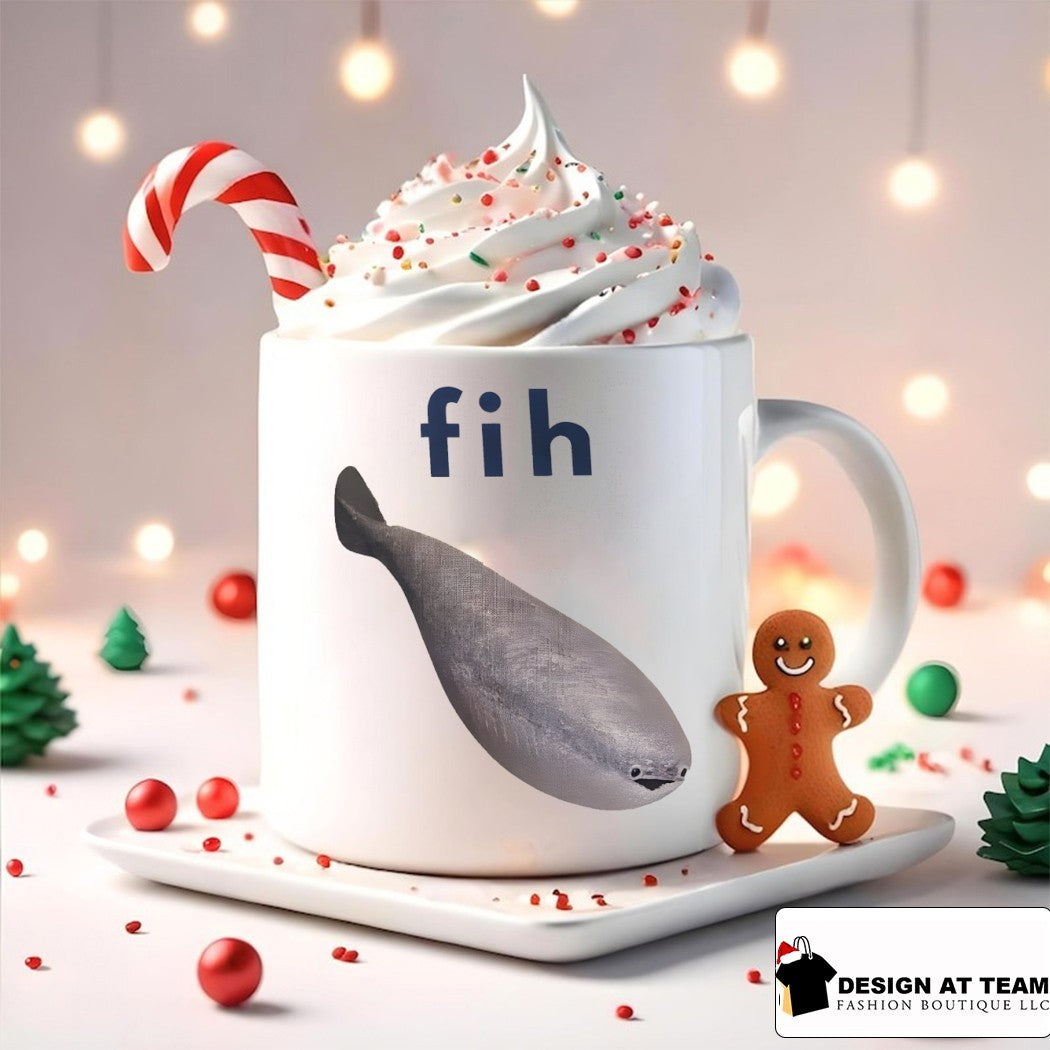 Marine animal creature illustration fih shirt