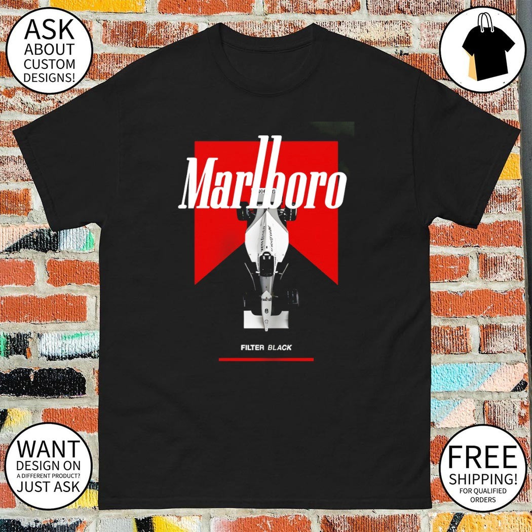 Marlboro Project Four Formula One Filter Black shirt