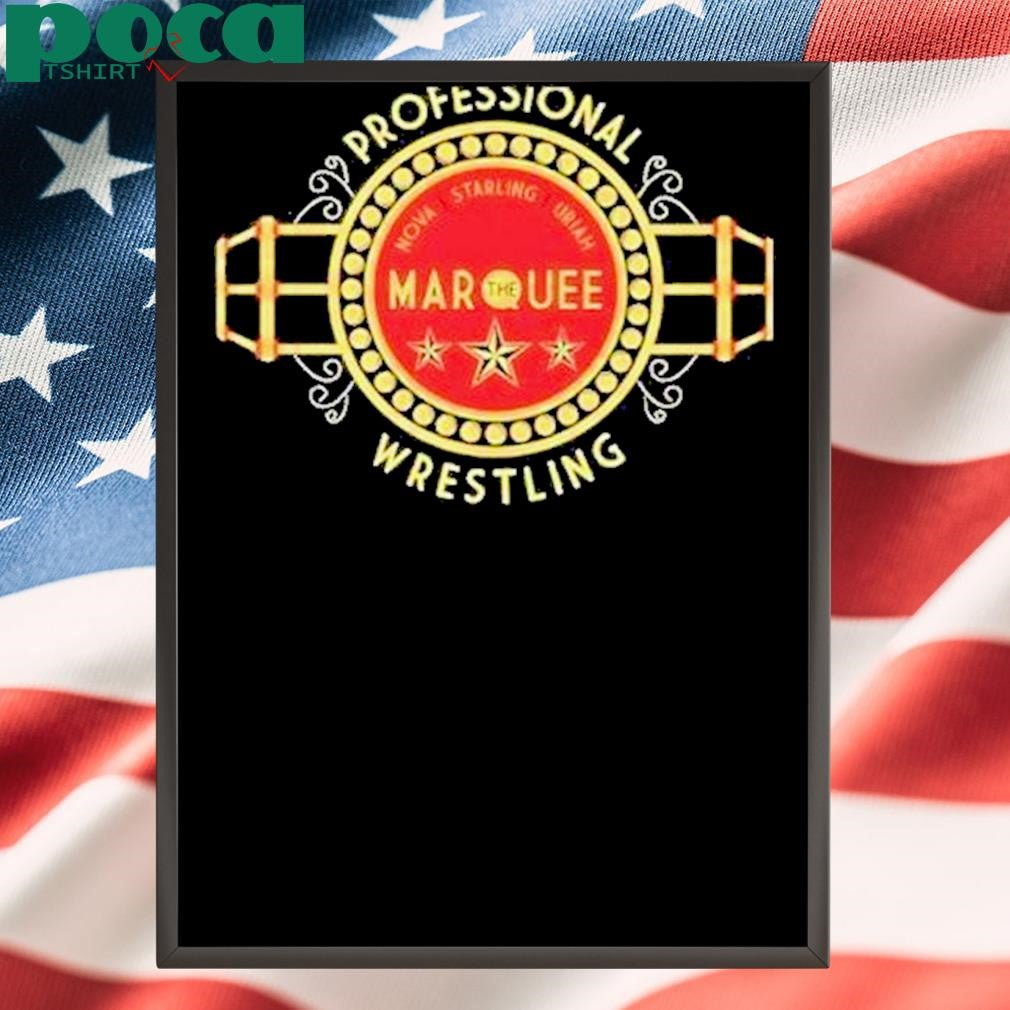 Marquee Professional Wrestling Logo Shirt