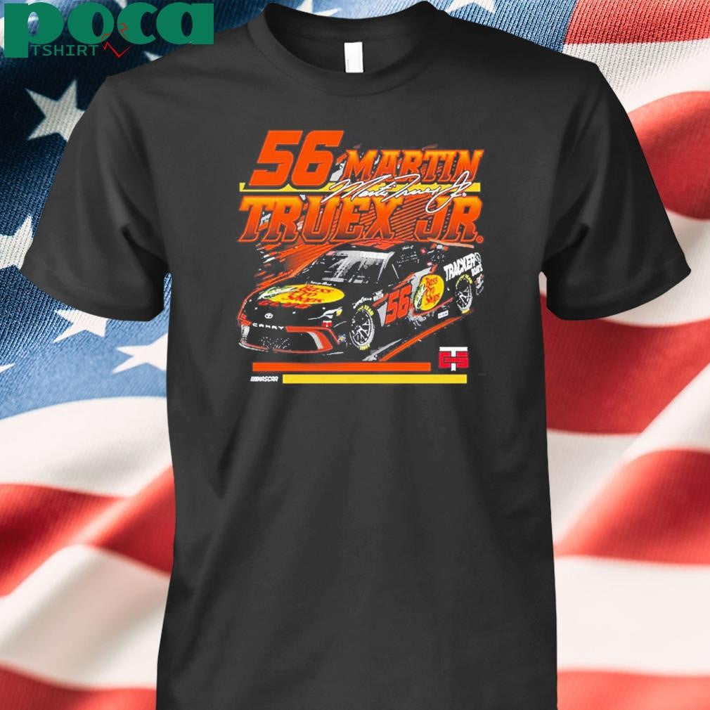 Martin Truex Jr Checkered Flag Sports Car T-shirt