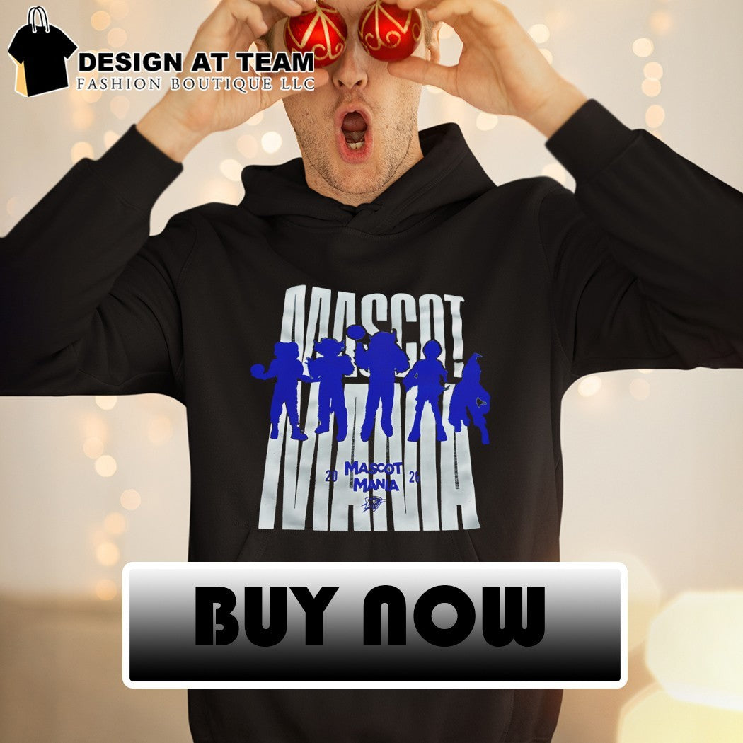 Mascot Mania 2026 Oklahoma City Thunder Basketball NBA shirt