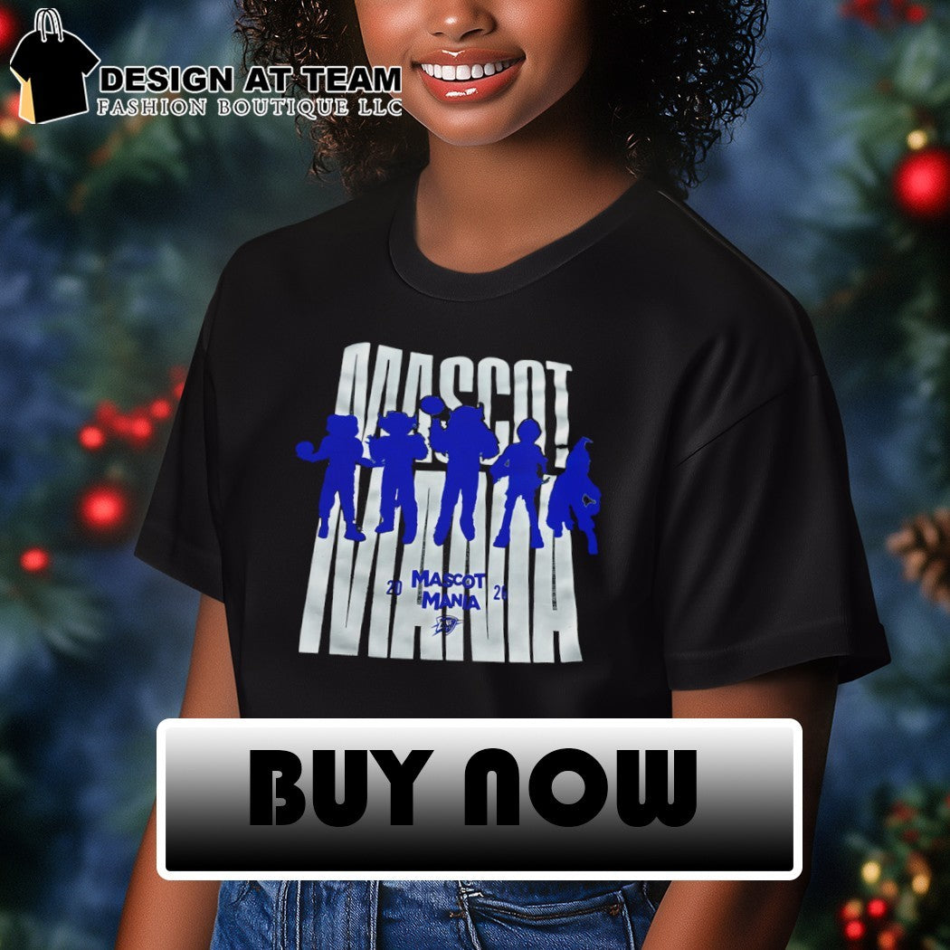 Mascot Mania 2026 Oklahoma City Thunder Basketball NBA shirt