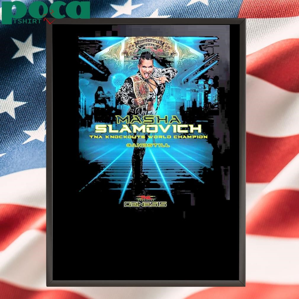 Masha Slamovich And Still Knockouts World Champion TNA Genesis Unisex T-Shirt