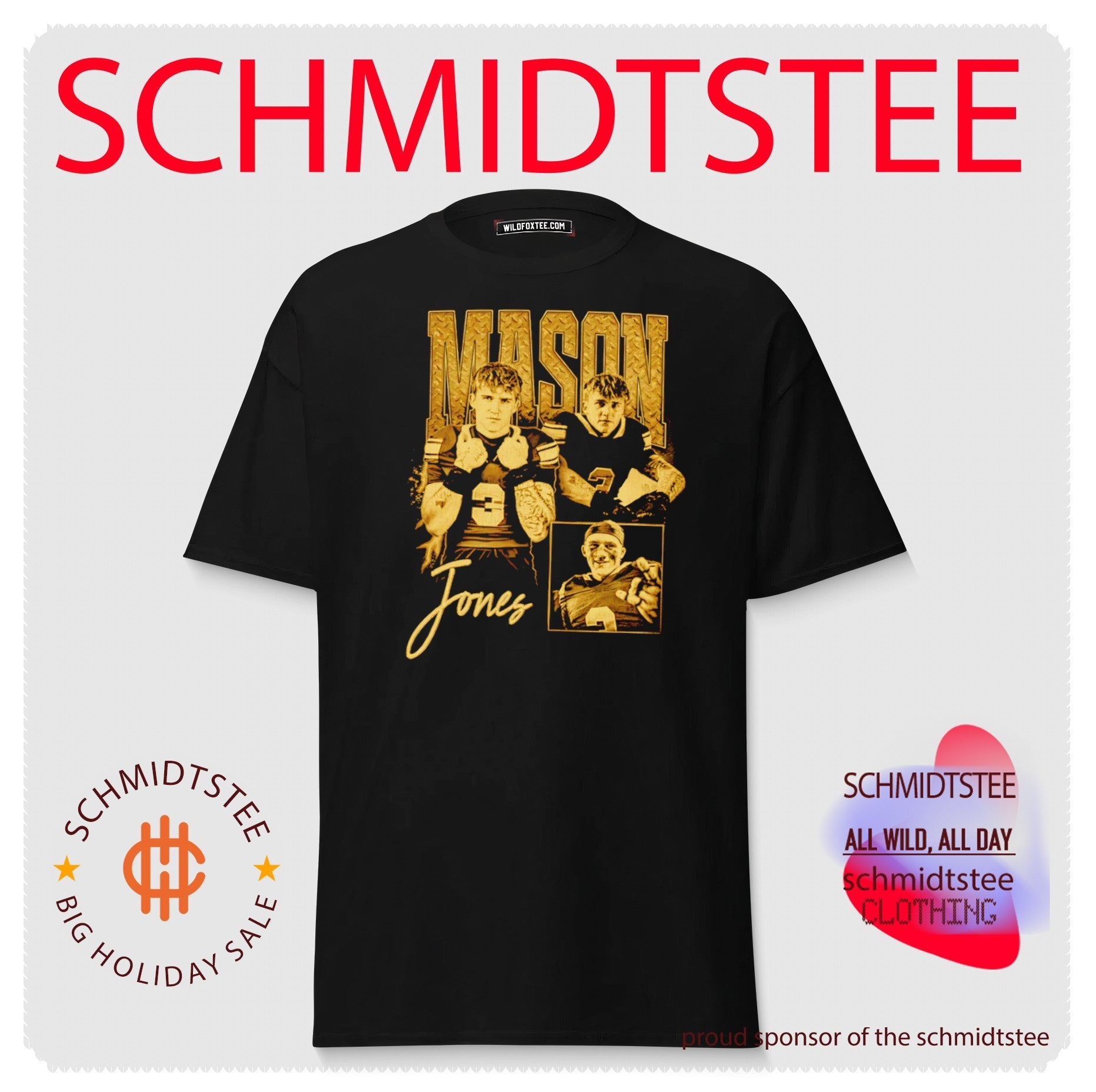 Mason Jones Football Tribute Sports Graphic shirt