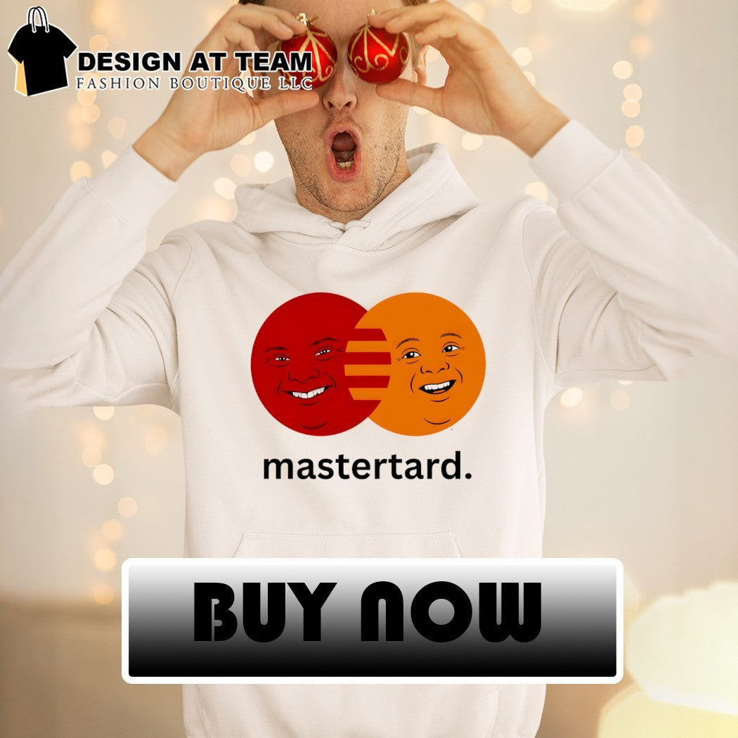 Mastertard Mastercard parody logo shirt