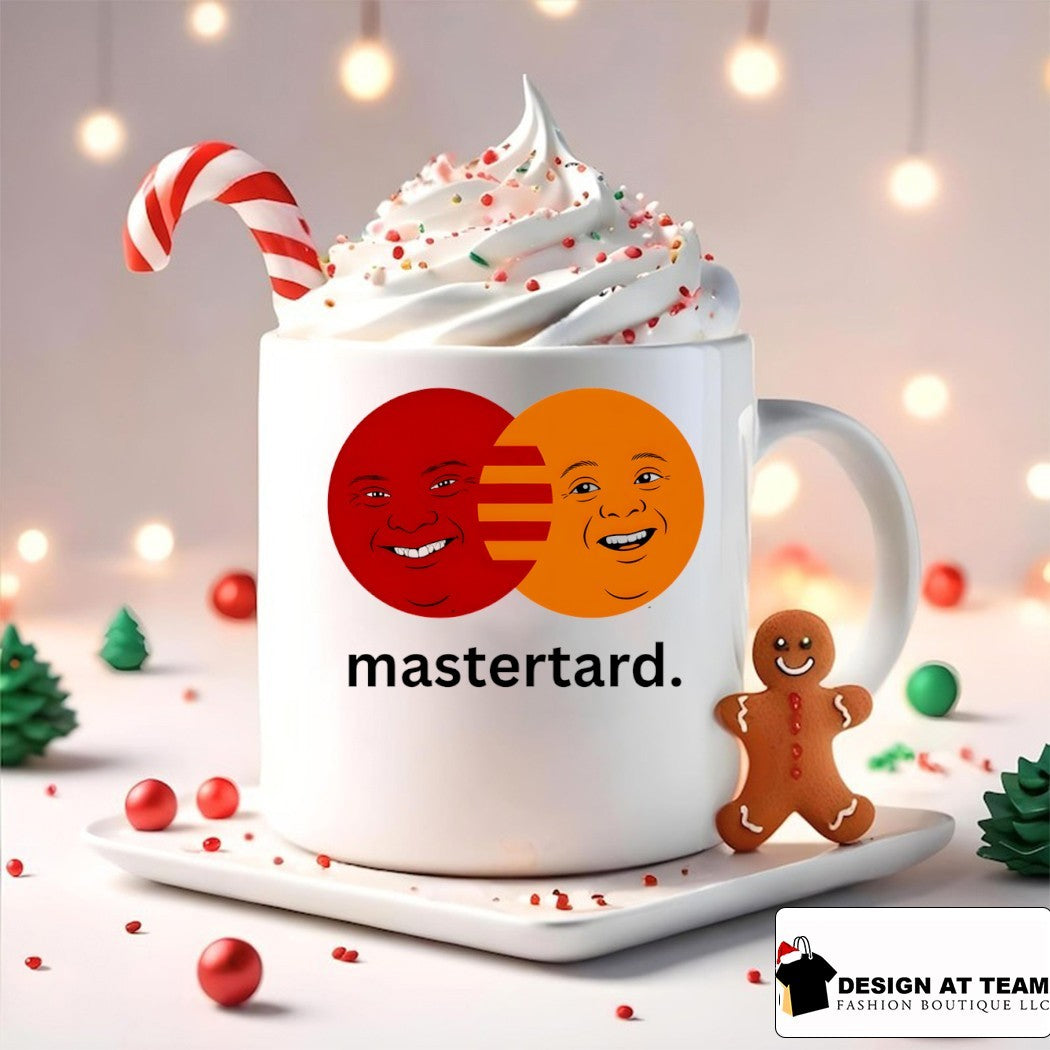Mastertard Mastercard parody logo shirt