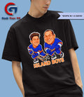 Mat Barzal and Bo Horvat Island Boys Hockey caricatures shirt